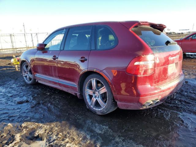 WP1AD29P79LA62283 - 2009 PORSCHE CAYENNE GTS BURGUNDY photo 2