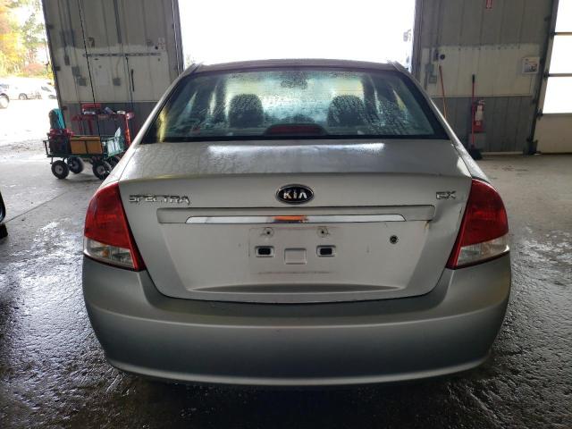 KNAFE122975391577 - 2007 KIA SPECTRA EX SILVER photo 6