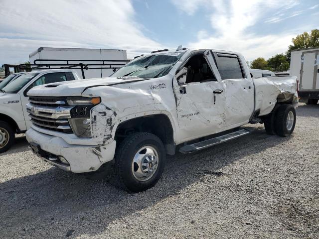 1GC4YVEY3MF217311 - 2021 CHEVROLET SILVERADO K3500 HIGH COUNTRY WHITE photo 1