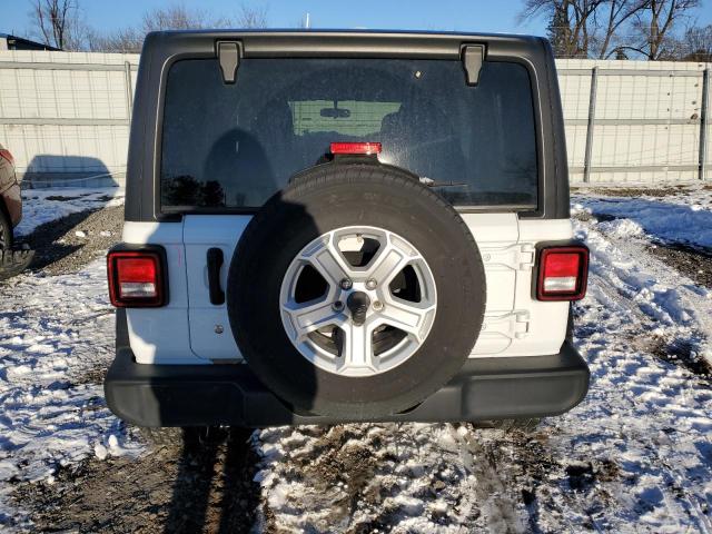 1C4HJXDN7LW155791 - 2020 JEEP WRANGLER U SPORT თეთრი ფოტო 6