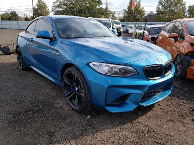 WBS1H9C53HV786473 - 2017 BMW M2 BLUE photo 4
