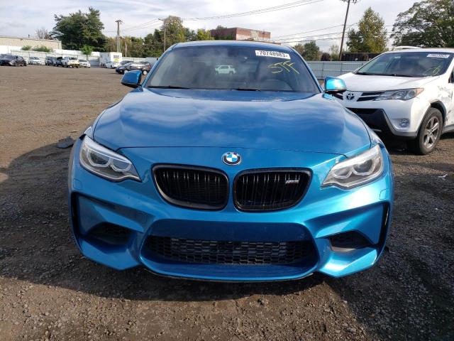 WBS1H9C53HV786473 - 2017 BMW M2 BLUE photo 5