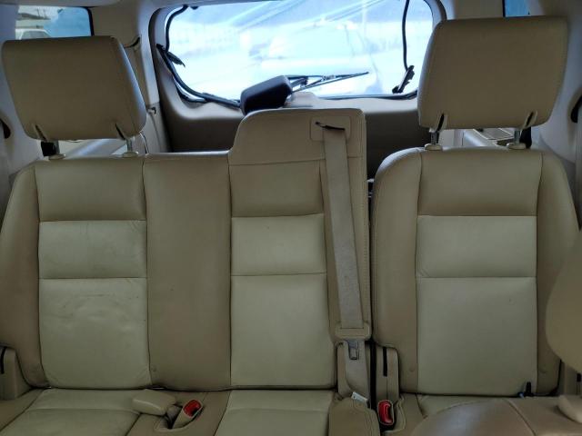 1FMEU64E09UA03856 - 2009 FORD EXPLORER EDDIE BAUER WHITE photo 10