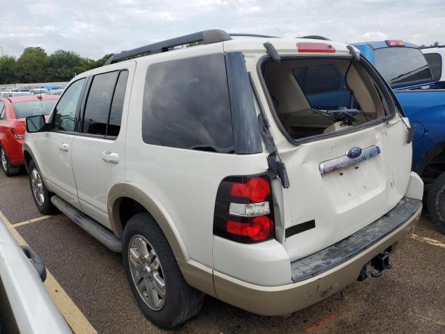 1FMEU64E09UA03856 - 2009 FORD EXPLORER EDDIE BAUER WHITE photo 2