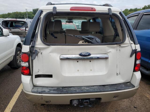 1FMEU64E09UA03856 - 2009 FORD EXPLORER EDDIE BAUER WHITE photo 6