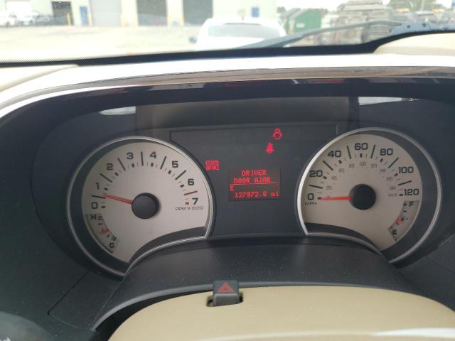 1FMEU64E09UA03856 - 2009 FORD EXPLORER EDDIE BAUER WHITE photo 9