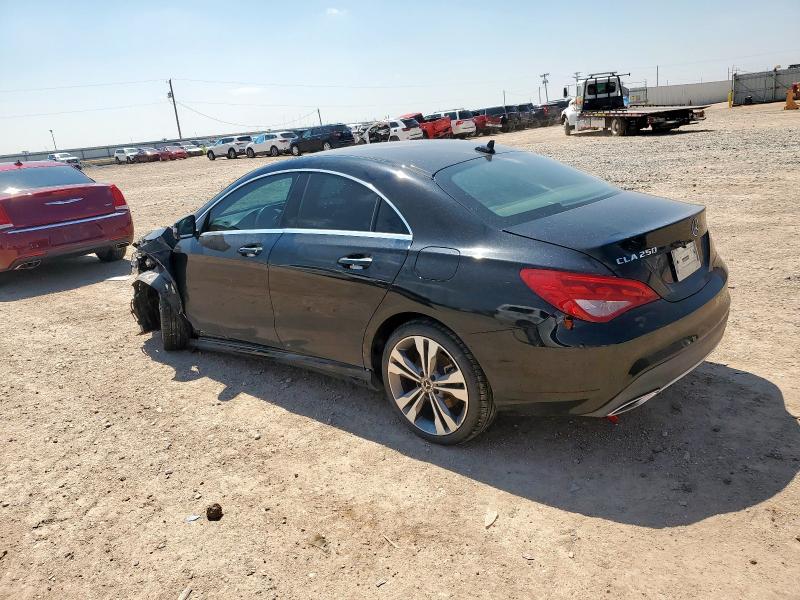 WDDSJ4EB1KN776494 - 2019 MERCEDES-BENZ CLA 250 BLACK photo 2