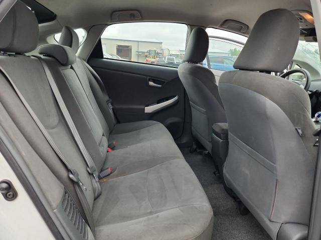 JTDKN3DU2B0301235 - 2011 TOYOTA PRIUS WHITE photo 10