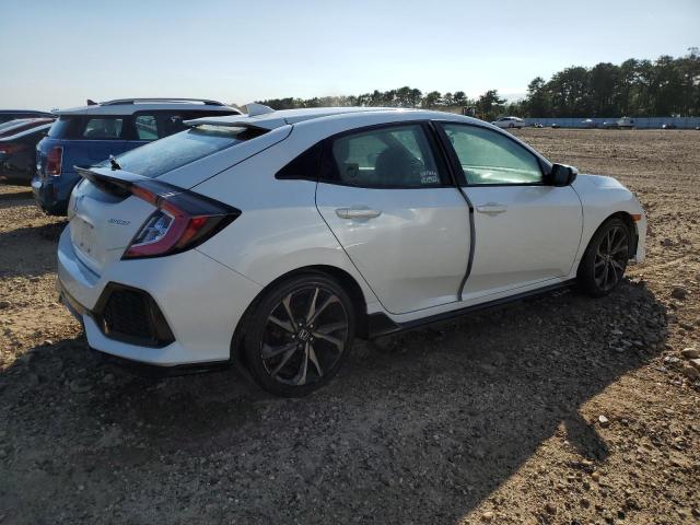 SHHFK7H41JU406407 - 2018 HONDA CIVIC SPORT WHITE photo 3