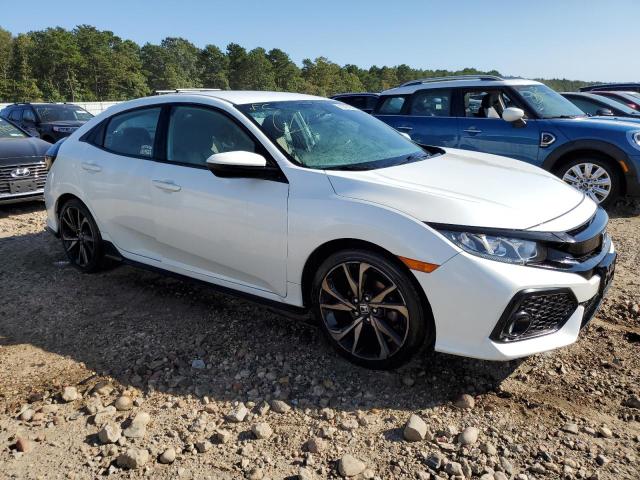 SHHFK7H41JU406407 - 2018 HONDA CIVIC SPORT WHITE photo 4