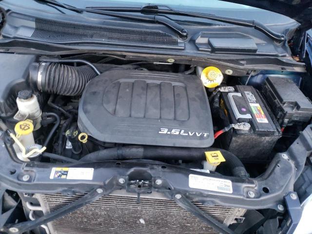 2C4RC1BG4GR118552 - 2016 CHRYSLER TOWN & COU TOURING შავი ფოტო 11