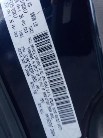 2C4RC1BG4GR118552 - 2016 CHRYSLER TOWN & COU TOURING შავი ფოტო 12