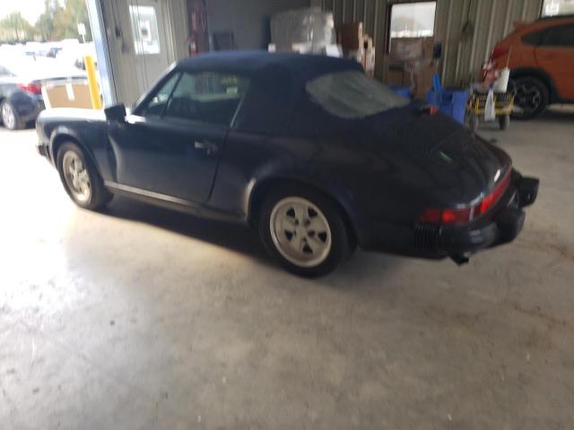 WP0EB0918HS170876 - 1987 PORSCHE 911 CARRERA BLUE photo 2