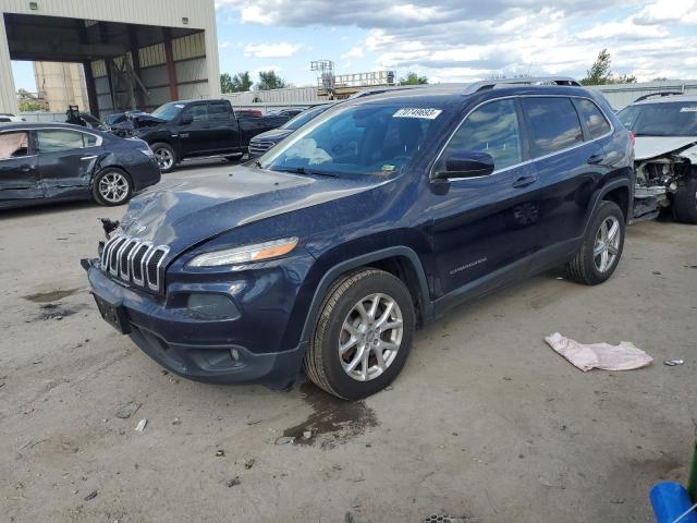 1C4PJLCB1EW297388 - 2014 JEEP CHEROKEE LATITUDE BLACK photo 1