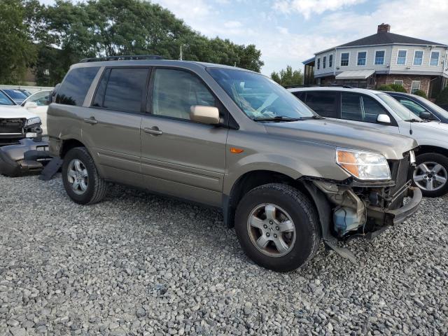 5FNYF18748B043794 - 2008 HONDA PILOT EXL TAN photo 4