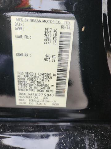 1N4AL3AP7JC275847 - 2018 NISSAN ALTIMA 2.5 Qara foto 14