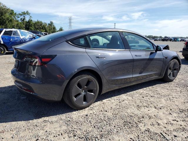 5YJ3E1EA6MF922690 - 2021 TESLA MODEL 3 GRAY photo 3