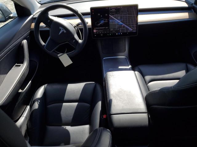 5YJ3E1EA6MF922690 - 2021 TESLA MODEL 3 GRAY photo 8