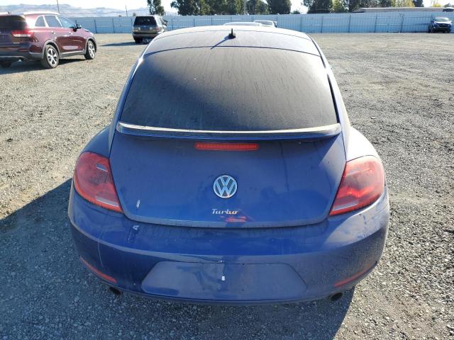 3VW4A7AT8CM634901 - 2012 VOLKSWAGEN BEETLE TURBO BLUE photo 6