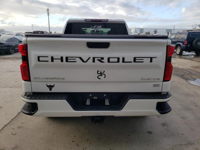 1GCRWBEK2MZ176609 - 2021 CHEVROLET SILVERADO C1500 CUSTOM WHITE photo 6