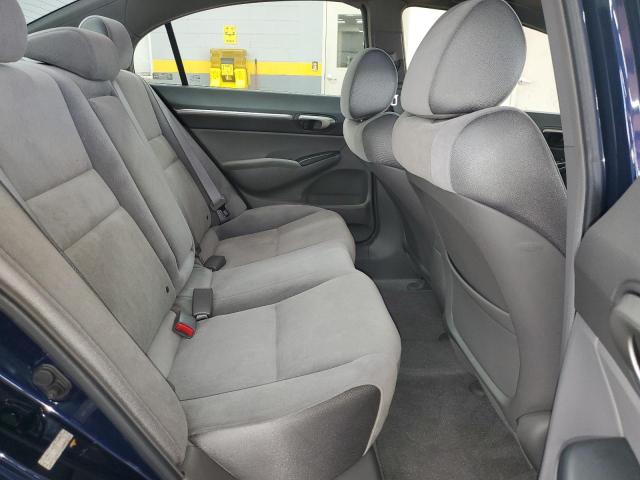 1HGFA16827L013773 - 2007 HONDA CIVIC EX BLUE photo 10