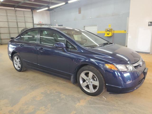 1HGFA16827L013773 - 2007 HONDA CIVIC EX BLUE photo 4