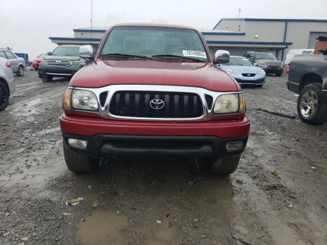 5TEGN92N33Z280014 - 2003 TOYOTA TACOMA DOUBLE CAB PRERUNNER RED photo 5