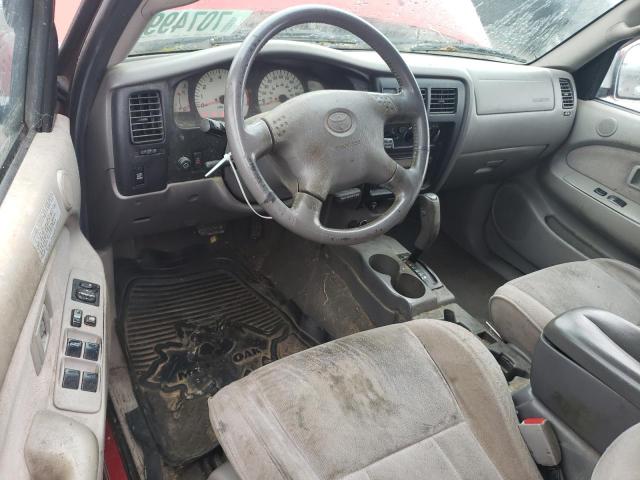 5TEGN92N33Z280014 - 2003 TOYOTA TACOMA DOUBLE CAB PRERUNNER RED photo 8