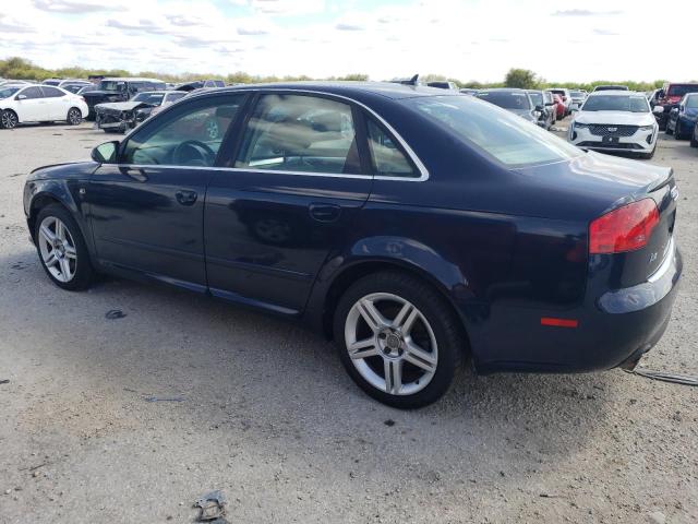 WAUAF78E48A014336 - 2008 AUDI A4 2.0T BLUE photo 2