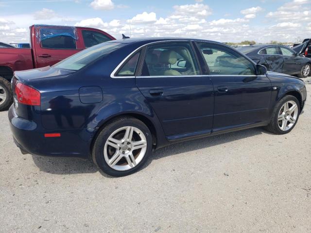 WAUAF78E48A014336 - 2008 AUDI A4 2.0T BLUE photo 3