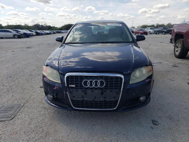 WAUAF78E48A014336 - 2008 AUDI A4 2.0T BLUE photo 5