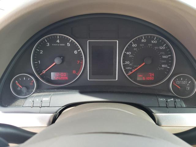 WAUAF78E48A014336 - 2008 AUDI A4 2.0T BLUE photo 9