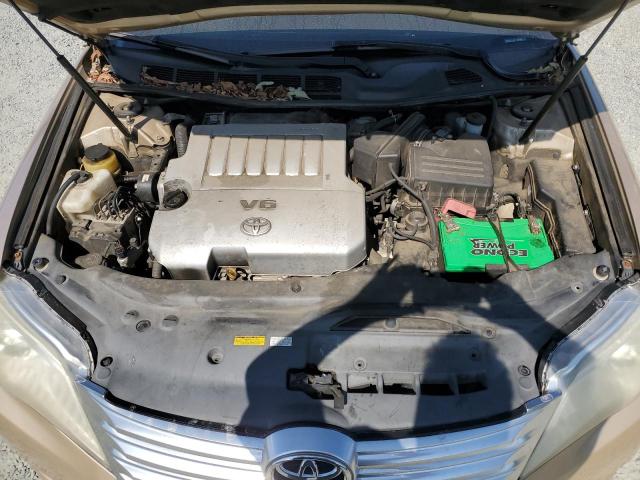 4T1BK3DB3BU405096 - 2011 TOYOTA AVALON BASE 金色 照片 11