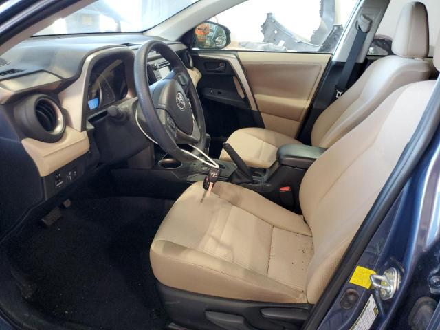 2T3BFREV0DW117966 - 2013 TOYOTA RAV4 LE BLUE photo 7