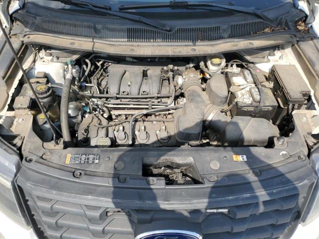 1FM5K8AR2JGB67749 - 2018 FORD EXPLORER POLICE INTERCEPTOR Blanc photo 12