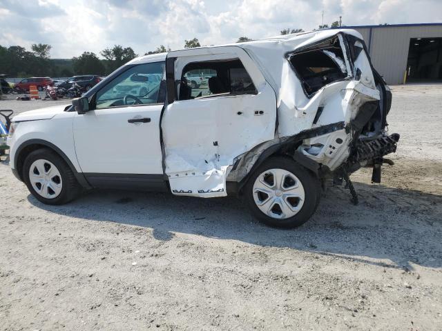 1FM5K8AR2JGB67749 - 2018 FORD EXPLORER POLICE INTERCEPTOR Blanc photo 2