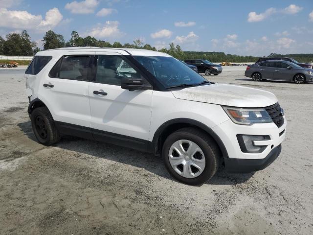 1FM5K8AR2JGB67749 - 2018 FORD EXPLORER POLICE INTERCEPTOR Blanc photo 4