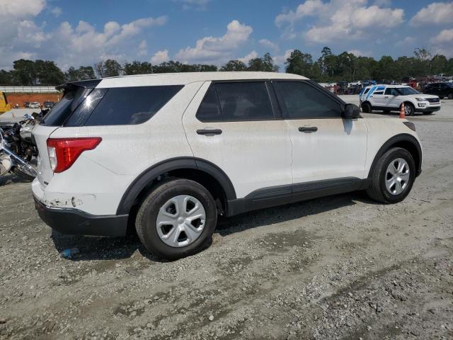 1FM5K8AW1NNA06252 - 2022 FORD EXPLORER POLICE INTERCEPTOR თეთრი ფოტო 3