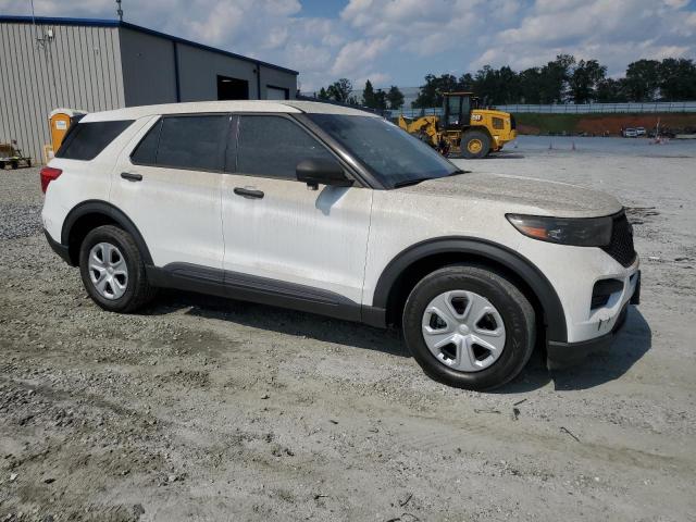 1FM5K8AW1NNA06252 - 2022 FORD EXPLORER POLICE INTERCEPTOR თეთრი ფოტო 4