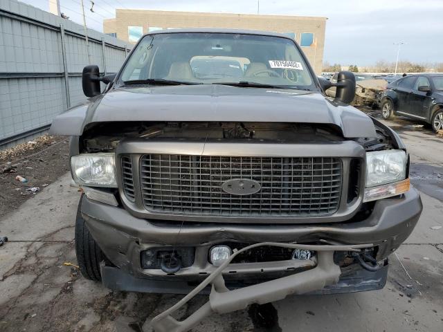 1FMSU43P33EB96015 - 2003 FORD EXCURSION LIMITED GRAY photo 5