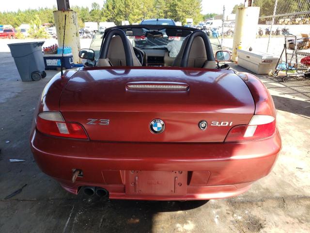 WBACN53421LJ57455 - 2001 BMW Z3 3.0 RED photo 6