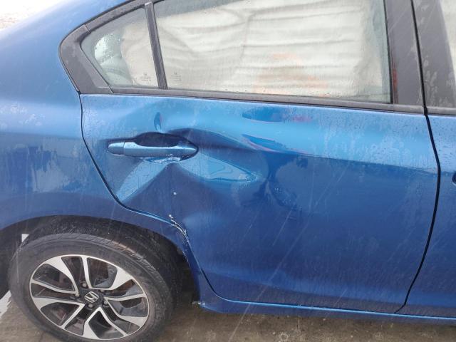 19XFB2F8XDE201768 - 2013 HONDA CIVIC EX BLUE photo 10