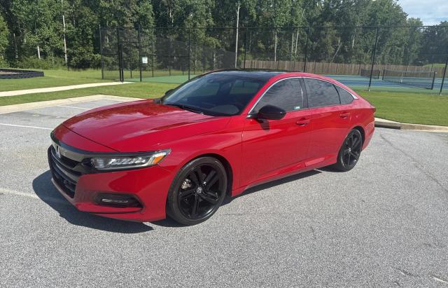1HGCV1F34JA043498 - 2018 HONDA ACCORD SPORT 红色 照片 2