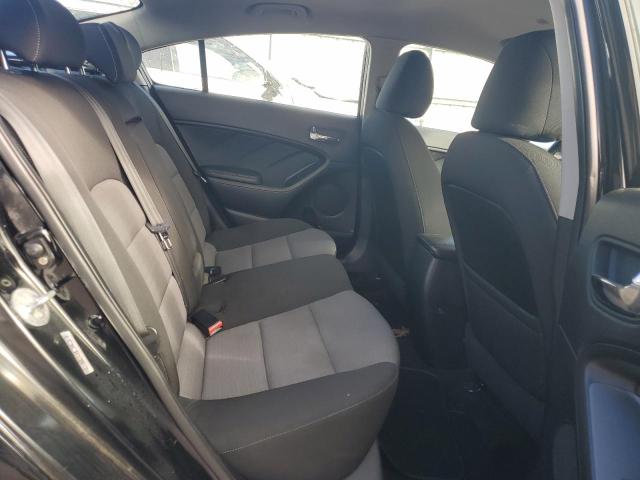 KNAFX4A8XE5051708 - 2014 KIA FORTE EX BLACK photo 10