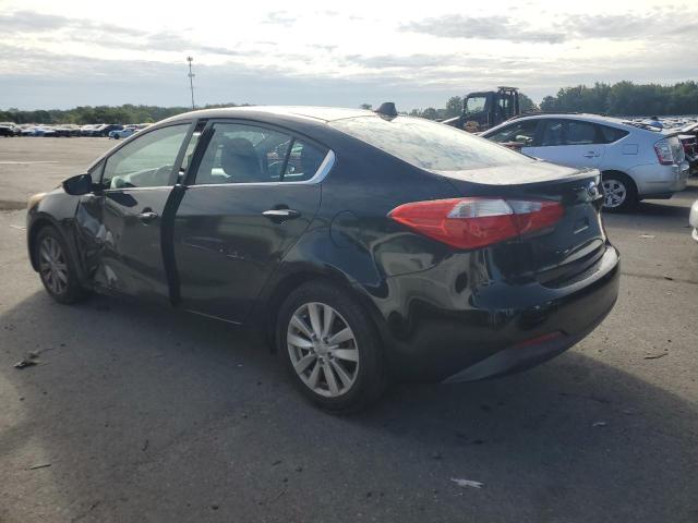 KNAFX4A8XE5051708 - 2014 KIA FORTE EX BLACK photo 2