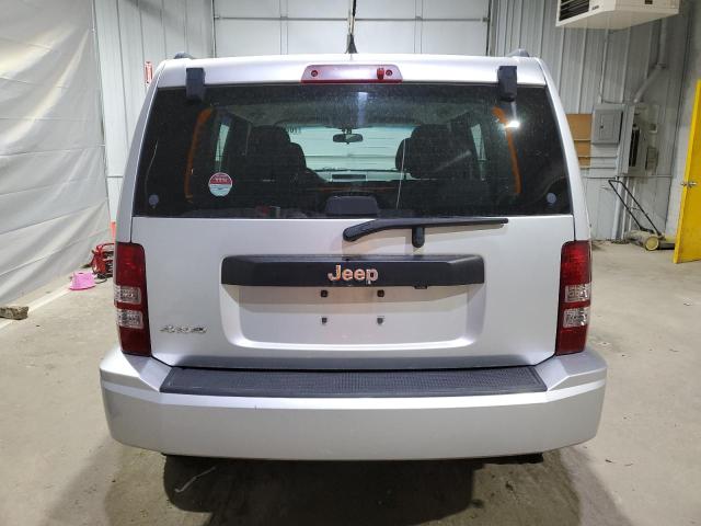 1C4PJMAK2CW178660 - 2012 JEEP LIBERTY SPORT SILVER photo 6