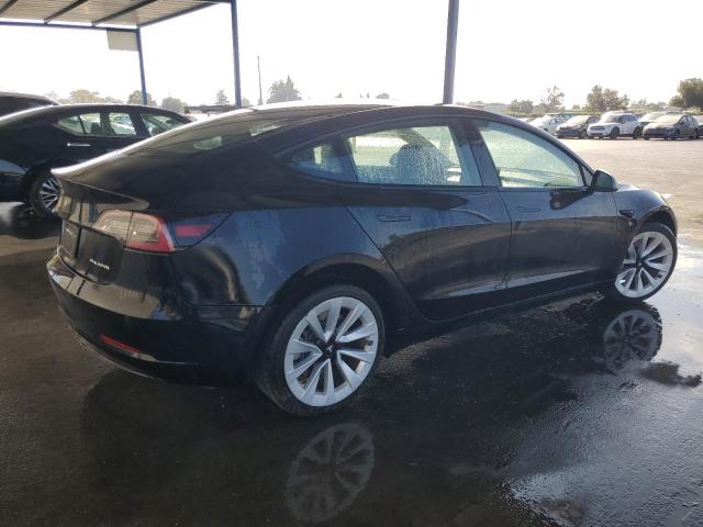 5YJ3E1EB2NF304941 - 2022 TESLA MODEL 3 Noir photo 3