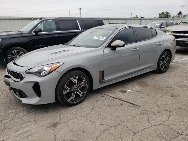 KNAE15LA6M6093207 - 2021 KIA STINGER GRAY photo 1