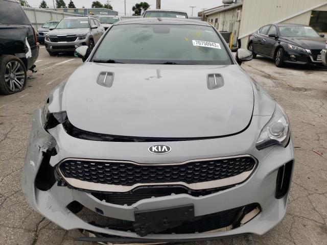 KNAE15LA6M6093207 - 2021 KIA STINGER GRAY photo 5