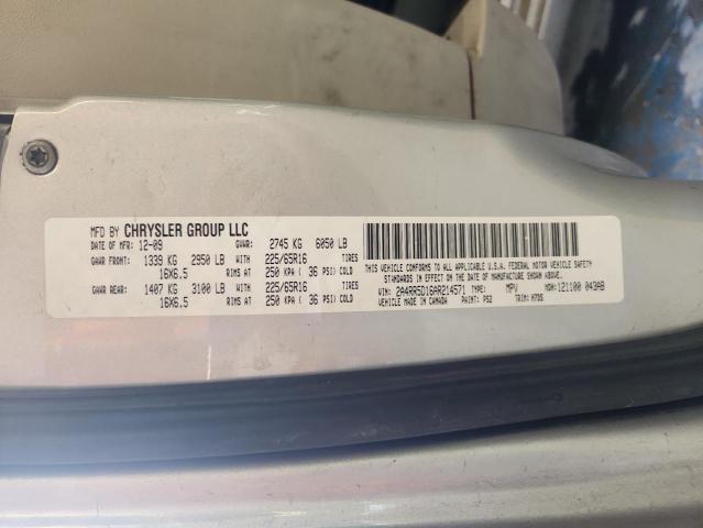 2A4RR5D16AR214571 - 2010 CHRYSLER TOWN & COU TOURING SILVER photo 13